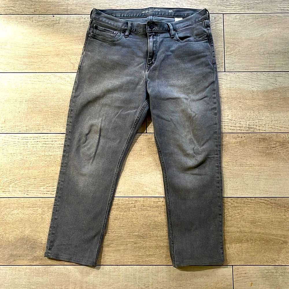 Men's Grey Slim Fit Jeans
